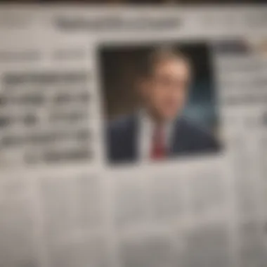 Headline Influence on Market Trends The Wall Street Journal headline impacting market trends