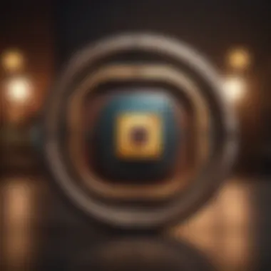 The Symbol of Authenticity on Instagram An illuminated Instagram verification badge symbolizing authenticity