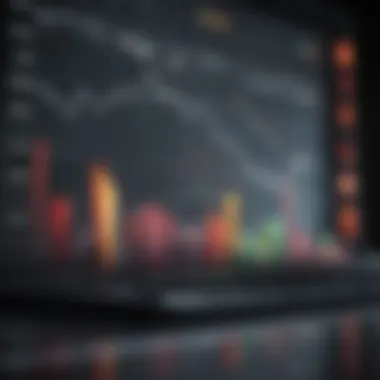 Analyzing Market Trends Graph showing market trends