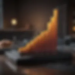 A detailed market analysis chart showcasing property trends