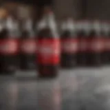 Graph depicting Coca Cola stock price trends over the years