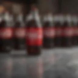Graph depicting Coca Cola stock price trends over the years