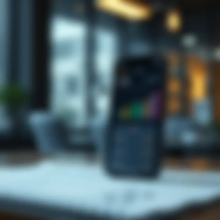 Graphical depiction of investment tracking capabilities