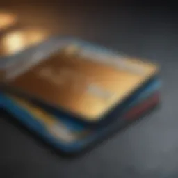 A visual representation of credit card consolidation concepts