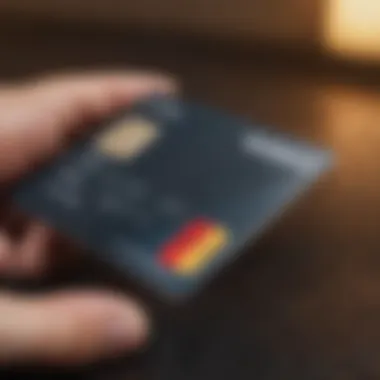 An illustration of essential features in a credit card