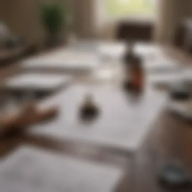 Strategies for Negotiating with Creditors A negotiation table with documents and financial plans