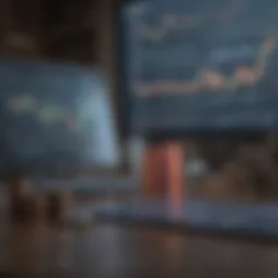 Analyzing financial data charts