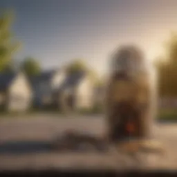 A visual representation of housing budget allocation