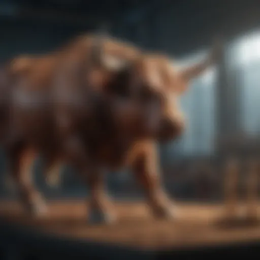An illustration depicting the structure of Direxion Bull ETFs with graphical elements