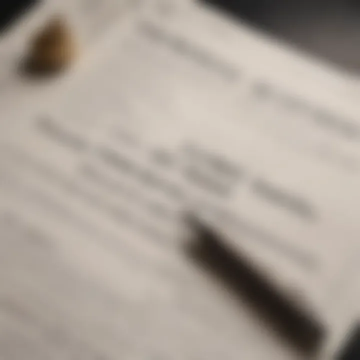 A close-up of a pen and contract, symbolizing lease agreement intricacies