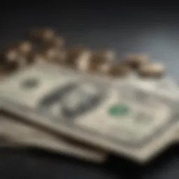 Graphic representation of cash back benefits
