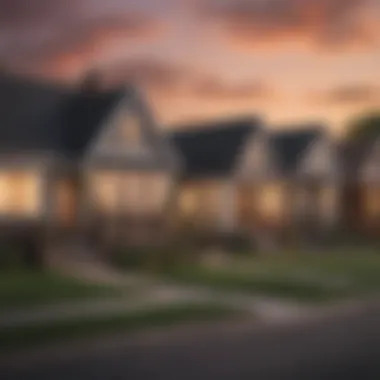 Diverse Housing Options in Detroit Diverse home types in Detroit emphasizing various borrowing needs.