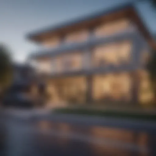 A diverse portfolio of real estate properties symbolizing passive income opportunities