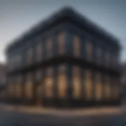 Exterior view of a prominent Black bank in New Orleans, showcasing its architectural significance.