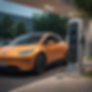 Sustainable Charging Solutions for Electric Mobility Electric vehicle charging at a sustainable energy station