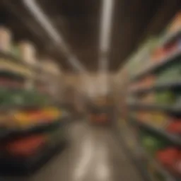 Analysis of Instacart pricing structure with visual elements