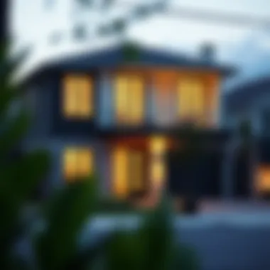 Modern property showcasing investment potential