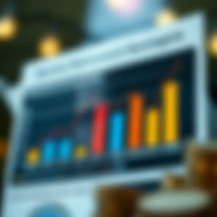 Market Volatility and Retirement Savings Chart depicting market volatility impacts on retirement savings