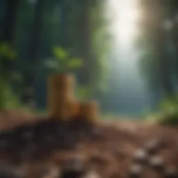A serene landscape symbolizing financial growth and opportunities.