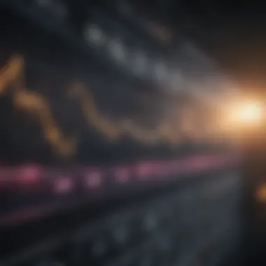Understanding Stock Market Trends Graph illustrating stock market trends and predictions