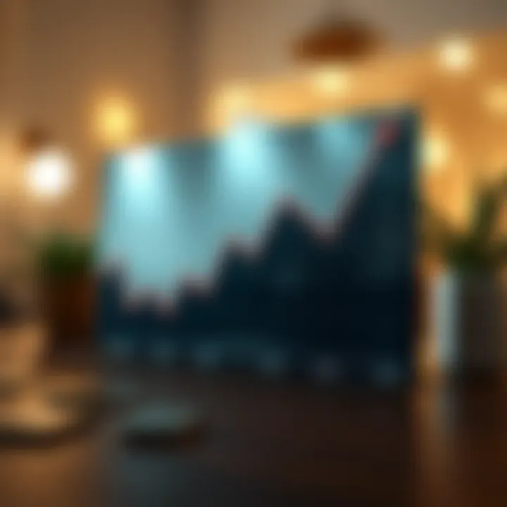 Visualizing Debt Reduction A graph showing a decline in debt over time