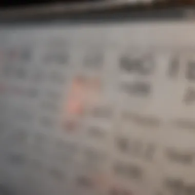 Calendar Highlighting NYSE Holiday Schedule Calendar marked with NYSE holiday dates