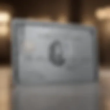 Luxurious Design of the American Express Platinum Card Luxurious American Express Platinum Card showcasing premium design