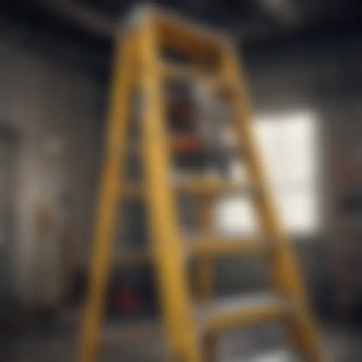 Safety equipment and practices for ladder use