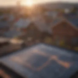 A detailed market analysis chart for roofing sales