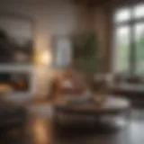 Interior view of a beautifully staged home ready for sale