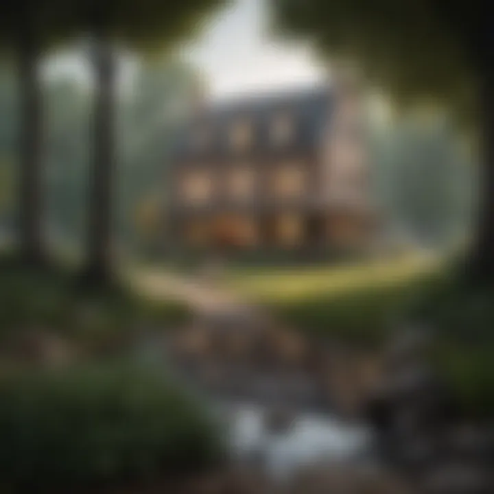 A serene landscape representing investment opportunities