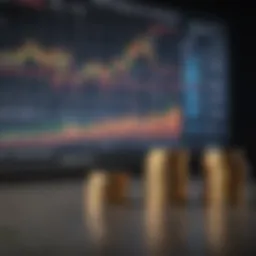 Graph depicting market volatility and its impact on retirement savings