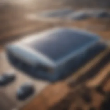 Tesla solar factory showcasing advanced technology