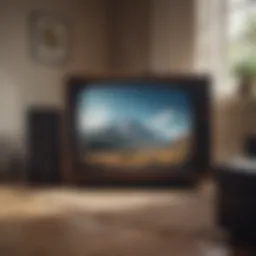 A visual representation of the shift from traditional TV to streaming services.