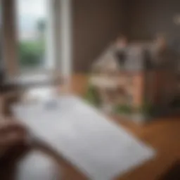 Illustration depicting the financial partnership between a borrower and a cosigner in mortgage applications.