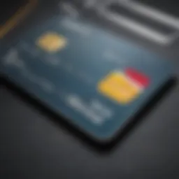 Detailed diagram of a debit card illustrating account number placement