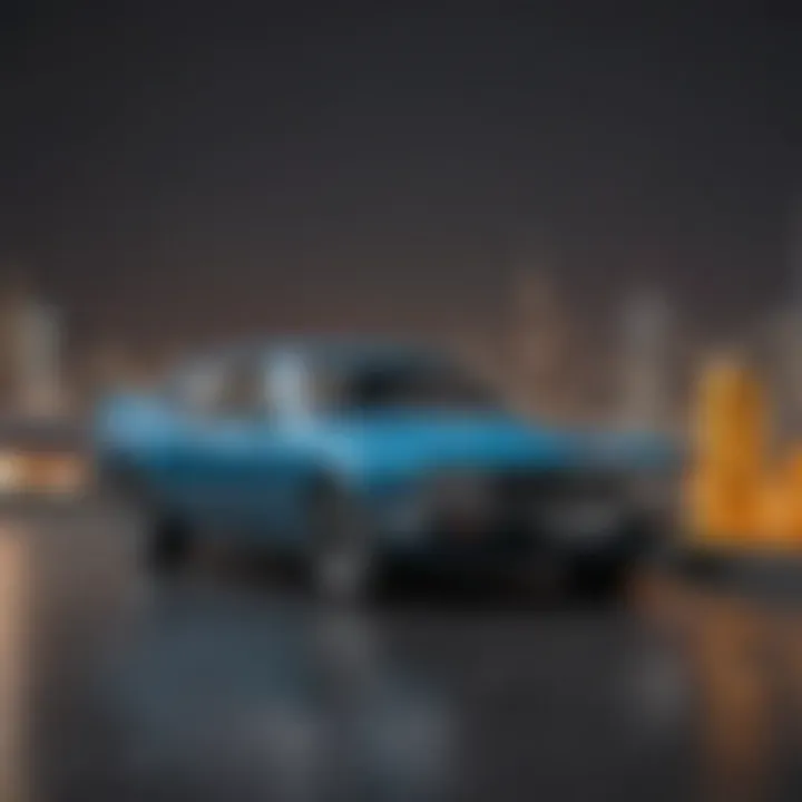 A graph illustrating car insurance premium trends