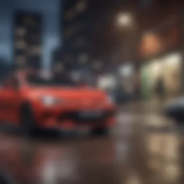 A young driver reviewing insurance options