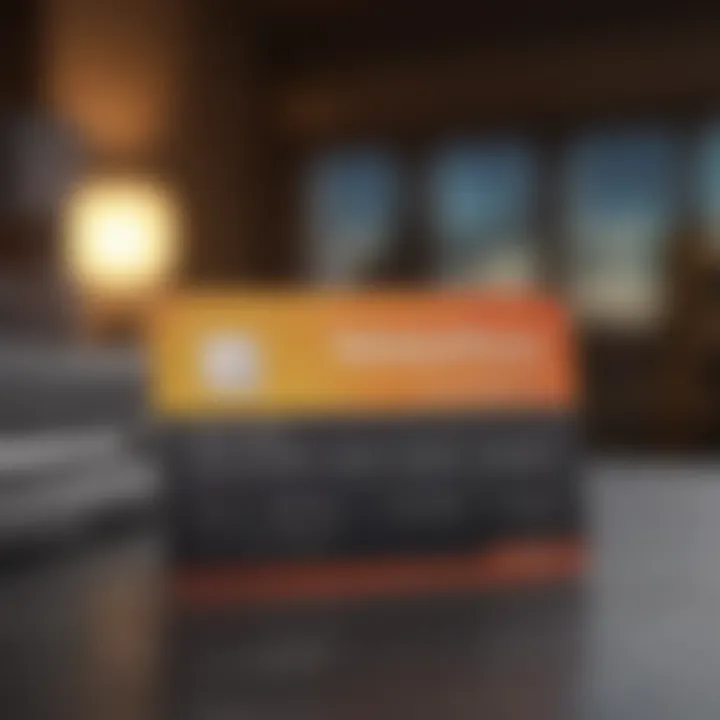 Diagram illustrating the benefits of rebuilding credit with business cards