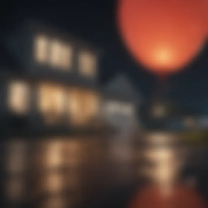 Visual representation of benefits of balloon mortgages