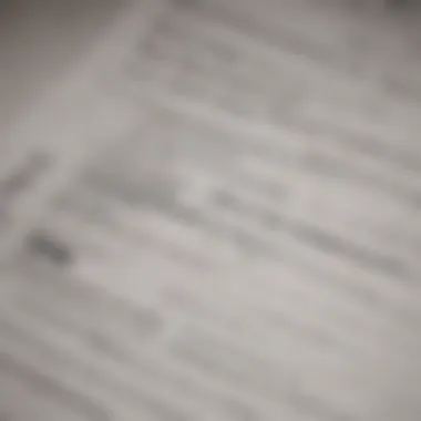 A tax form highlighting capital gains details