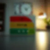 Visual representation of FICO 5 credit score components