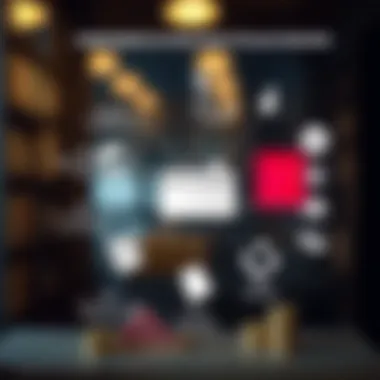 Infographic illustrating the components of an inflation stimulus package