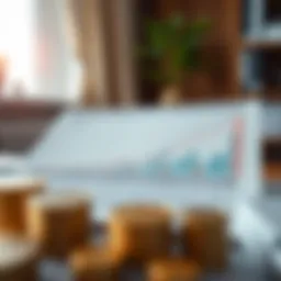 Visual representation of mortgage rate trends based on credit scores.