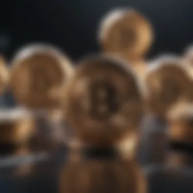 Blockchain Dynamics of NFTs Conceptual representation of non-fungible tokens on blockchain networks