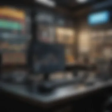 Visual depiction of short trading positions and their mechanics.