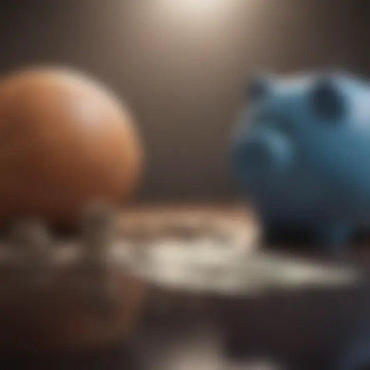 Diagram contrasting genuine financial aid versus promotional tactics