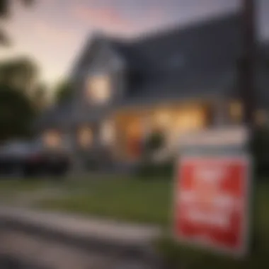Success in Home Buying A house with a sold sign, representing successful home buying