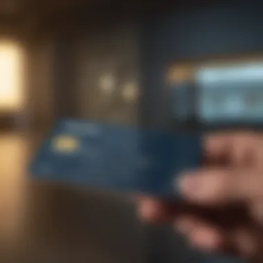 Security Implications of Wave Card Payments Visual representation of a secure financial transaction
